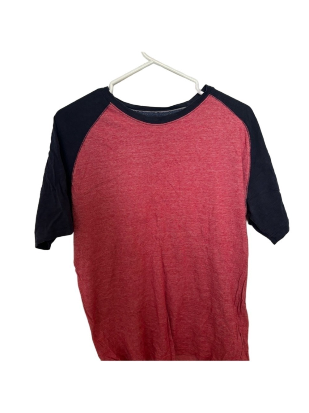 Point Zero Cotton Red Black Tee